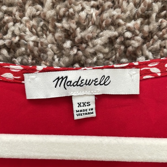 Madewell Kinston side-button wrap top size xxs - Picture 4 of 12